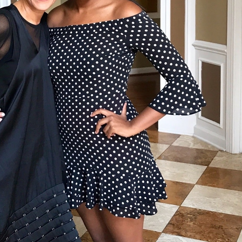 Topshop Polka Dot Dress
